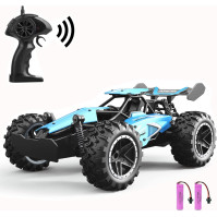 SZJJX RC auto na dálkové ovládání Hračky pro děti Slitinová auta 2WD 2,4 GHz Truck 15+KM/H Vysokorychlostní závodní auto Buggy s