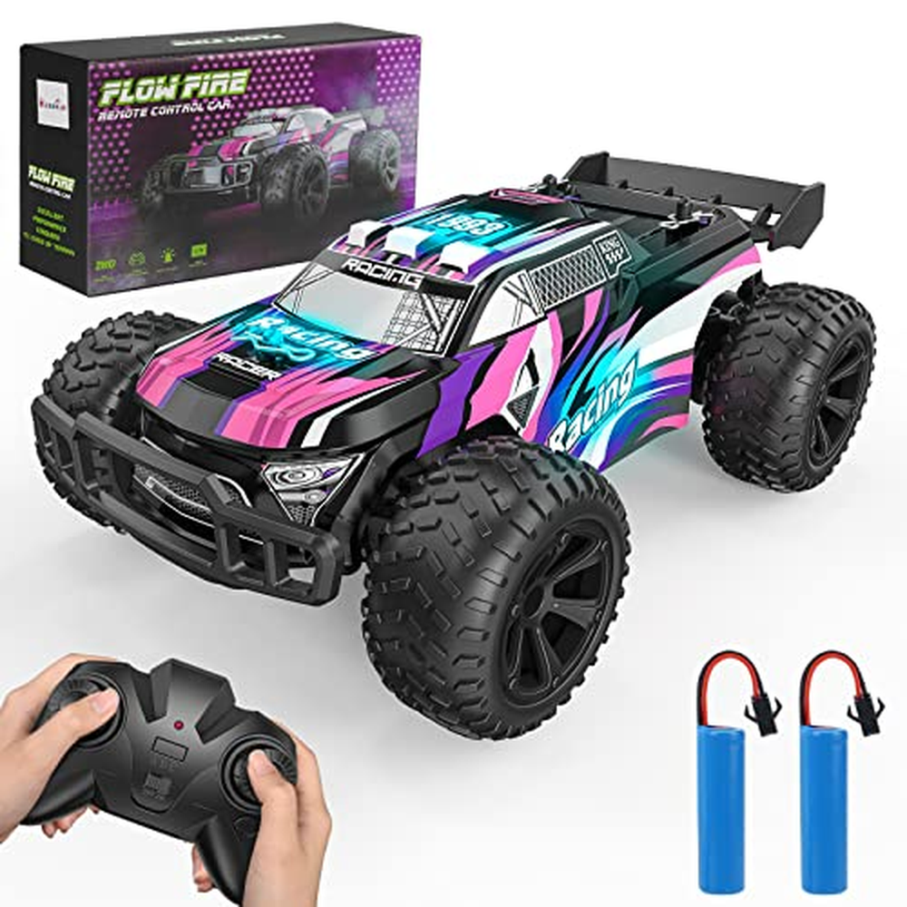 Kizeefun Auto na dálkové ovládání, 1:22 RC auto pro děti s 360° RC kaskadérským autem, závodní auto, 2,4GHz dálkové ovládání Off