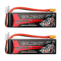 GOLDBAT 14,8V 50C 4500mAh 4S Lipo baterie s konektorem Deans a XT60 pro RC modely letadel kvadrokoptér dronů vrtulníků lodí RC z