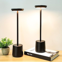 Eufrozy 2 balení dobíjecích bezdrátových stolních lamp, 4400mAh LED světlo na baterie Stolní lampa, 3 úrovně světla Dotykové stm