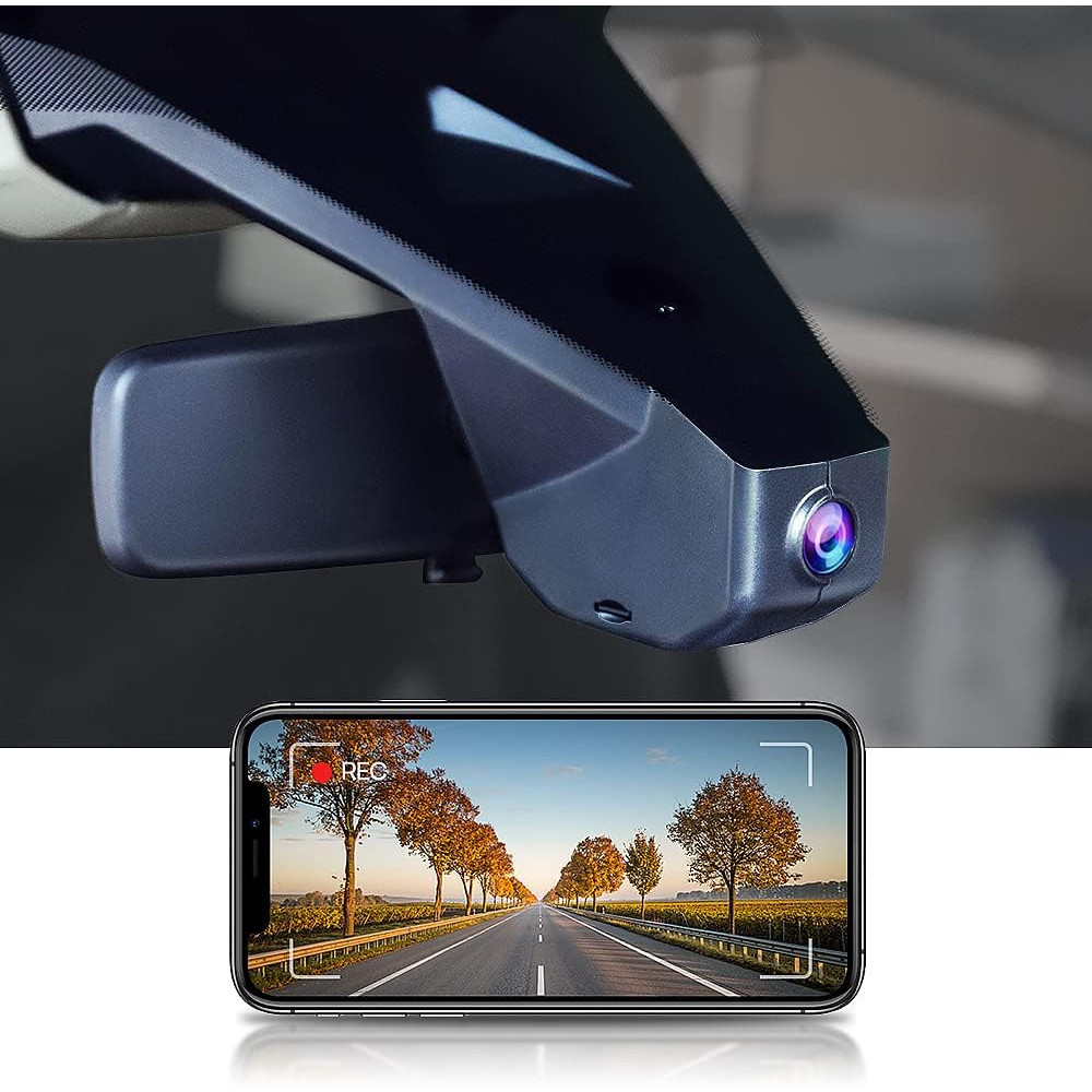 FITCAMX Dash Cam vhodná pro Peugeot 3008/5008/CITROEN C5 Aircross/DS7 CROSSBACK/DS7 ETENSE, 4K bezdrátový záznamník do auta WiFi