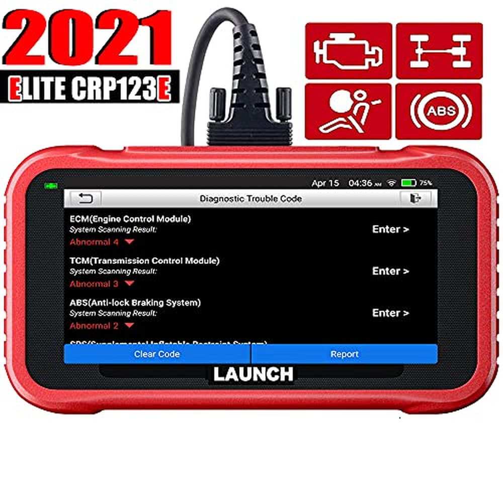 LAUNCH CRP123E obd2 čtečka kódů pro 4 Systém (Motor ABS SRS AT) auto diagnostický nástroj s 3 Reset servis（Oil Reset, SAS Reset,