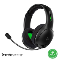 PDP Gaming LVL50 Bezdrátová sluchátka s mikrofonem pro Xbox One, Series X|S - kompatibilní s PC, notebookem - mikrofon s potlače