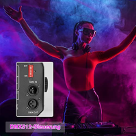 Katomi 1000W Fog Machine s DMX Controllable, 6 LED RGB Effect Light Smoke Machine, Fog Smoke Machine s rádiovým dálkovým ovládán