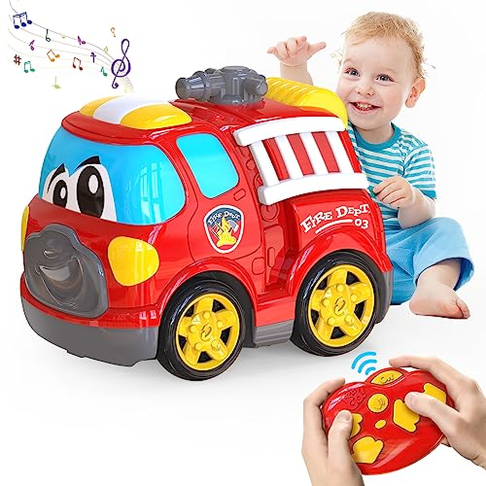 JOLLY FUN Auto na dálkové ovládání od 1 2 3 4 5 let, hračka od 1-5 let chlapec dívka Vánoční dárek dívka chlapec děti 3-10 let R