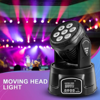 ZonQoonz 70W LED diody 4 v 1 DJ Party Light Disco Stage Light DMX512 s RGBW světly pro živé akce, bar, karaoke, Vánoce, Hallowee