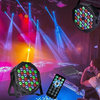 4 ks LED par reflektorů 36 LED jevištní světlo diskotékové světlo party světlo DJ světlo RGB s dálkovým ovládáním jevištní osvět