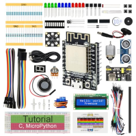 FREENOVE Super Starter Kit pro ESP8266 (včetně) (kompatibilní s Arduino IDE), ESP-12S Onboard Wi-Fi, MicroPython C Code, 496 str