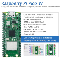 FREENOVE Super Starter Kit pro Raspberry Pi Pico W (včetně) (kompatibilní s Arduino IDE), 513 stran podrobného návodu, 177 polož