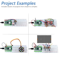 FREENOVE Super Starter Kit pro Raspberry Pi Pico W (včetně) (kompatibilní s Arduino IDE), 513 stran podrobného návodu, 177 polož