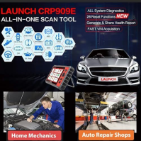 LAUNCH CRP909E OBD2 Scanner WiFi Scanner Diagnostický nástroj pro automobily Kompletní systém TPMS EPB BMS Dpf Injector Coding I