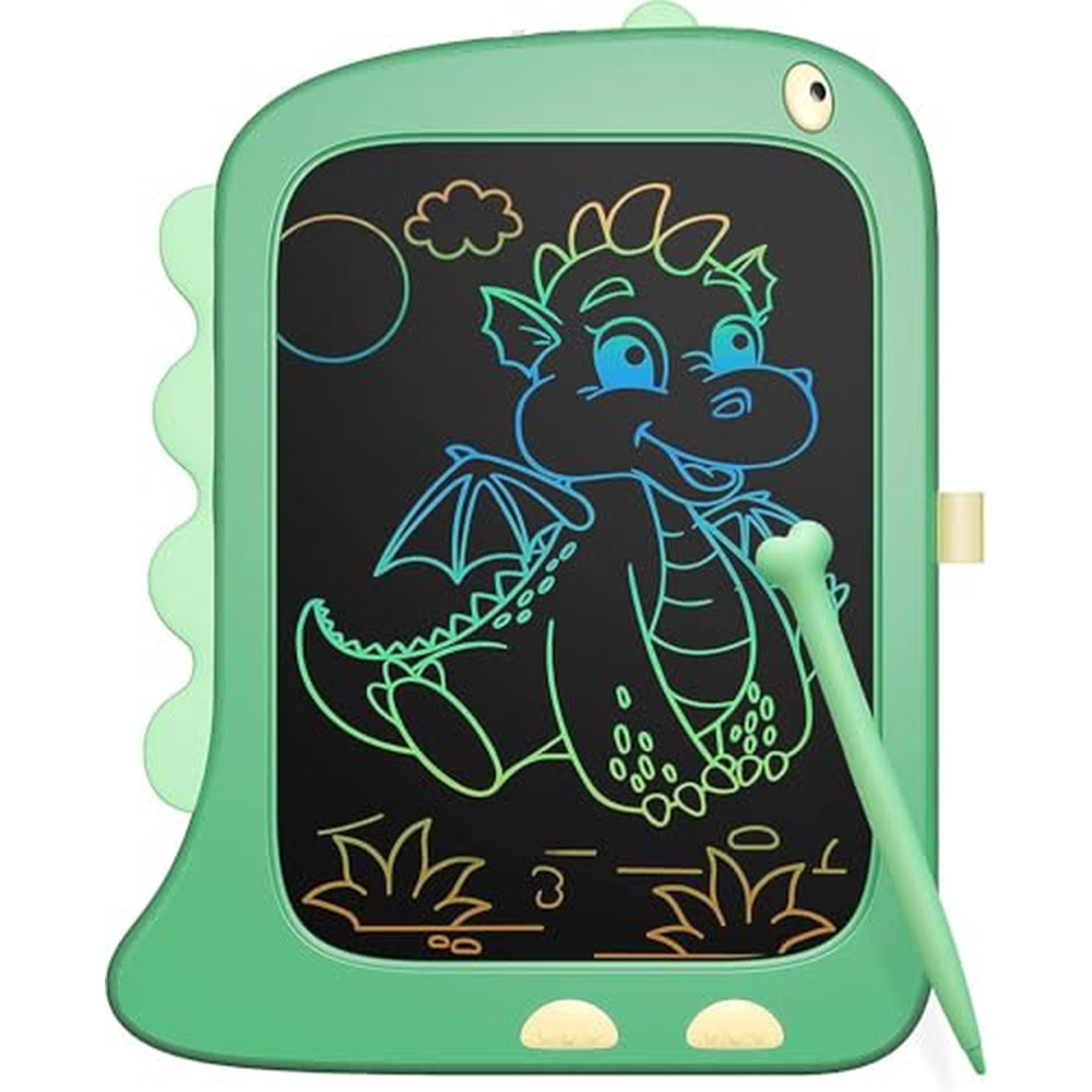 Bravokids LCD psací deska Dětské hračky od 3 4 5 6 let, 8,5palcová dinosauří kreslící deska Kouzelná deska Děti od 3-8 let Chlap