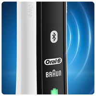 Oral-B Smart 4 4500 CrossAction dobíjecí elektrický zubní kartáček, černý, 3 režimy čištění, 2 hlavice, prémiové cestovní pouzdr