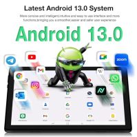 DOOGEE U9 Tablet 10,1", 7GB RAM+ 64GB ROM(1TB TF), Android 13 Tablet WiFi 6, Dětský tablet s 5060mAh, 1280x800 HD Tablet, Duální