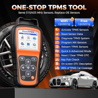 OTOFIX TireGO 808 TPMS tool, přeučování, aktivace všech snímačů TPMS, programování snímače MX, diagnostika a resetování TPMS, be