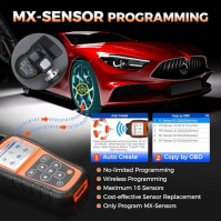 OTOFIX TireGO 808 TPMS tool, přeučování, aktivace všech snímačů TPMS, programování snímače MX, diagnostika a resetování TPMS, be