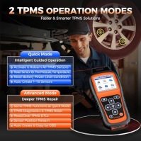 OTOFIX TireGO 808 TPMS tool, přeučování, aktivace všech snímačů TPMS, programování snímače MX, diagnostika a resetování TPMS, be