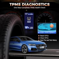 OTOFIX TireGO 808 TPMS tool, přeučování, aktivace všech snímačů TPMS, programování snímače MX, diagnostika a resetování TPMS, be