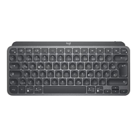 Logitech MX Keys Mini Wireless Keyboard Minimalistická, kompaktní, Bluetooth, podsvícená, USB-C, kompatibilní s Apple macOS, iOS