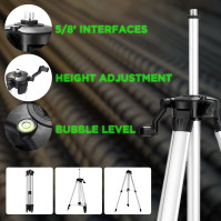 12 řádkový laserový nivelátor, Weytoll Zelený laserový nivelátor 3D, automatické vodorovné vyrovnání