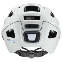 uvex finale visor V, bezpečná městská přilba unisex, s hledím, včetně LED světla, matný papyrus, 56-61 cm