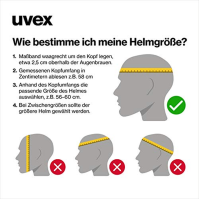 uvex finale visor V, bezpečná městská přilba unisex, s hledím, včetně LED světla, matný papyrus, 56-61 cm