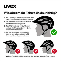 uvex finale visor V, bezpečná městská přilba unisex, s hledím, včetně LED světla, matný papyrus, 56-61 cm