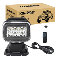 RIGIDON 3D 50w led reflektor venkovní s dálkovým ovládáním, led pracovní světlo s magnetickou základnou, bodové offroad osvětlen