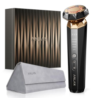 Radiofrekvenční zařízení Face, ANLAN 18K Gold Face Massager proti vráskám 5 v 1 Face Massager EMS Microcurrent Device Face V Fac