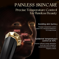 Radiofrekvenční zařízení Face, ANLAN 18K Gold Face Massager proti vráskám 5 v 1 Face Massager EMS Microcurrent Device Face V Fac