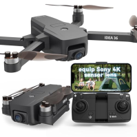 TTROARDS 36 dron s kamerou 4K, SD karta s bezkartáčovými motory drony s kamerou pro dospělé 4k, optické streamování polohy, 5G W