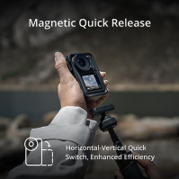 DJI Osmo Action 4 Standard Combo - vodotěsná akční kamera 4K/120 snímků za sekundu s 1/1,3palcovým snímačem, úžasné záběry při s