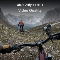 DJI Osmo Action 4 Standard Combo - vodotěsná akční kamera 4K/120 snímků za sekundu s 1/1,3palcovým snímačem, úžasné záběry při s