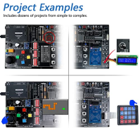 Freenove Projects Kit (No Control Board) (kompatibilní s Arduino IDE), 238 stran podrobných návodů, 46 projektů, bez pájení, jed