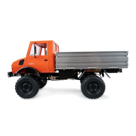 Amewi Mercedes-Benz Unimog Licence Vehicle Advanced 4WD 1:12 RTR oranžový