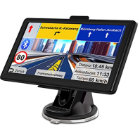 GPS navigace do auta 2024 - Lehwey Bluetooth Navi 7" navigace do auta, EU UK 52 map, doživotní aktualizace zdarma, hands-free up