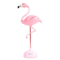 Fantasee Flamingo Stolní lampa USB Noční stolní lampa Nursery Noční světlo Dotykové stmívatelné pro dítě Děti Studenti Ložnice O