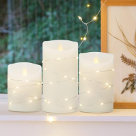 Yinuo Candle LED svíčky s funkcí časovače blikající plamen s dálkovým ovládáním dekorace dekorace koupelny dekorace stolu dekora