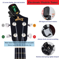 Startovací sada pro sopránové ukulele Winzz pro začátečníky s taškou, klipovou ladičkou, náhradními strunami, řemínkem, bubínkem