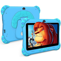 Ascrecem Kids Tablet 7" Android Tablet pro děti s WiFi Duální fotoaparát Bluetooth, rodičovská kontrola, Quad Core, 2GB + 32GB R