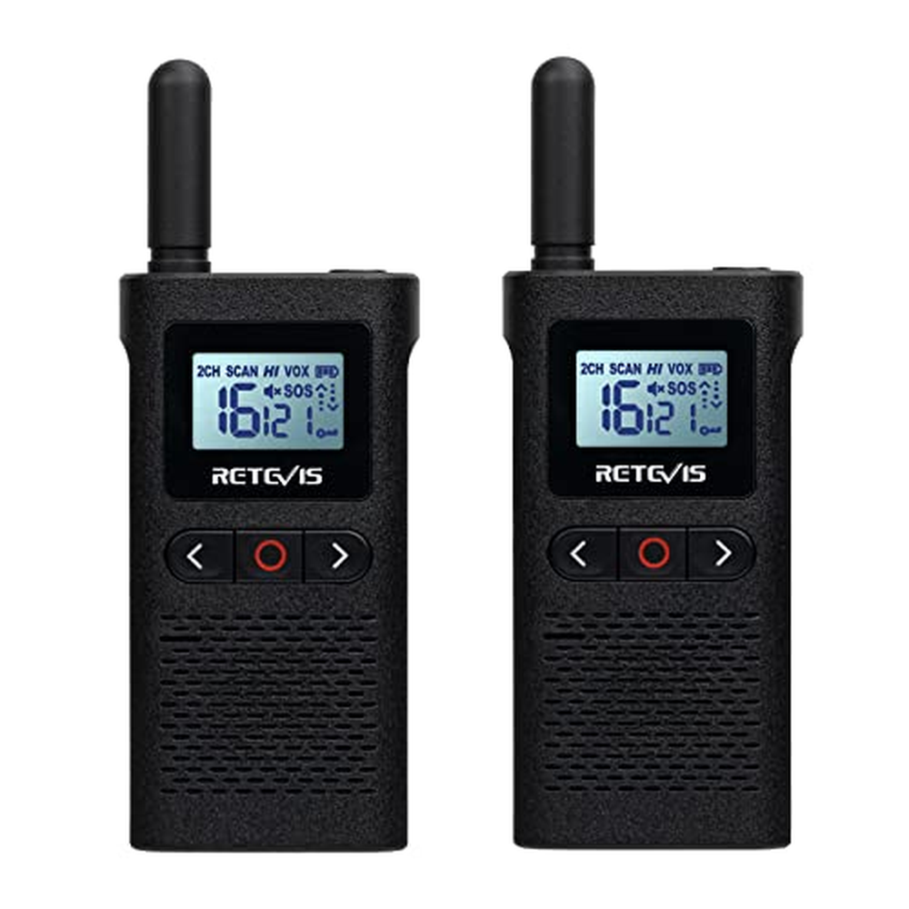 Retevis RB628 Walkie Talkie, PMR446 Professional Walkie Talkies, LCD displej, VOX, dobíjecí 1500mAh, CTCSS/DCS, lehká, bezlicenč