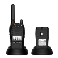 Pofung PT88 PRO Walkie Talkie Professional PMR446 Licensed Free Přenosná dobíjecí vysílačka 16CH s LED indikátorem, blikajícím a