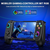 HASACOOL Handy Controller für iPhone, Smartphone Controller für Android mit Hall Effect Joystick, Bluetooth Controller Handy Sup