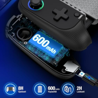 HASACOOL Handy Controller für iPhone, Smartphone Controller für Android mit Hall Effect Joystick, Bluetooth Controller Handy Sup