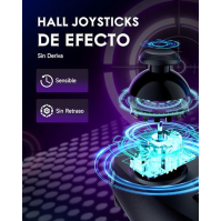 Mobilní herní ovladač EasySMX M10 pro Android 9.0+ - Mobilní herní ovladač se sálovými joysticky/triggery - nízká latence - Plug