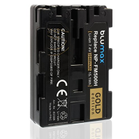 Baterie Blumax Gold Edition NP-FM500H (2040mAh) kompatibilní s baterií Sony Alpha 68 Alpha 58 Alpha 99II 2040mAh 7,4V 15,1Wh víc