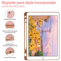 Klávesnice s obalem IVEOPPE pro iPad 10.2" s odpojitelnou španělskou klávesnicí Ñ Bluetooth