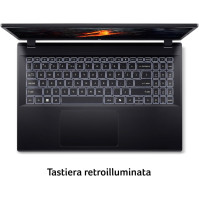 Herní notebook Acer Nitro V 15 ANV15-41-R51W, procesor AMD Ryzen 5 7535HS, 16 GB DDR5 Ram, 512 GB SSD, 15,6