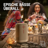 Ultimate Ears EPICBOOM, mobilní bezdrátový reproduktor Bluetooth, bohaté basy, pohlcující 360stupňový zvuk, adaptivní ekvalizér,