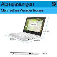 HP Stream Laptop | 11,6 palcový HD displej | Intel Celeron N4120 | 4 GB DDR4 RAM | 64 GB eMMC | Intel Graphics | Windows